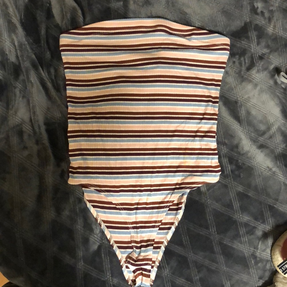 Striped Bodysuit
